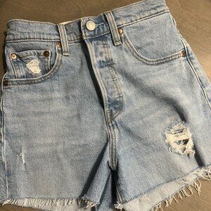 Levi's Ribcage Shorts - Sz24 - NWT